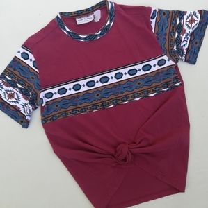 Vintage Aztec Print Tshirt